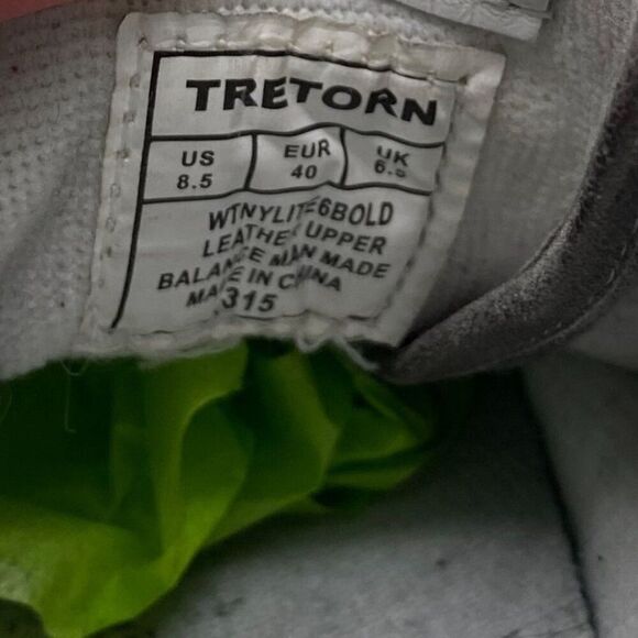 Tretorn Nylite Gray Suede Lace Up Sneakers Size 8.5 - Picture 12 of 12